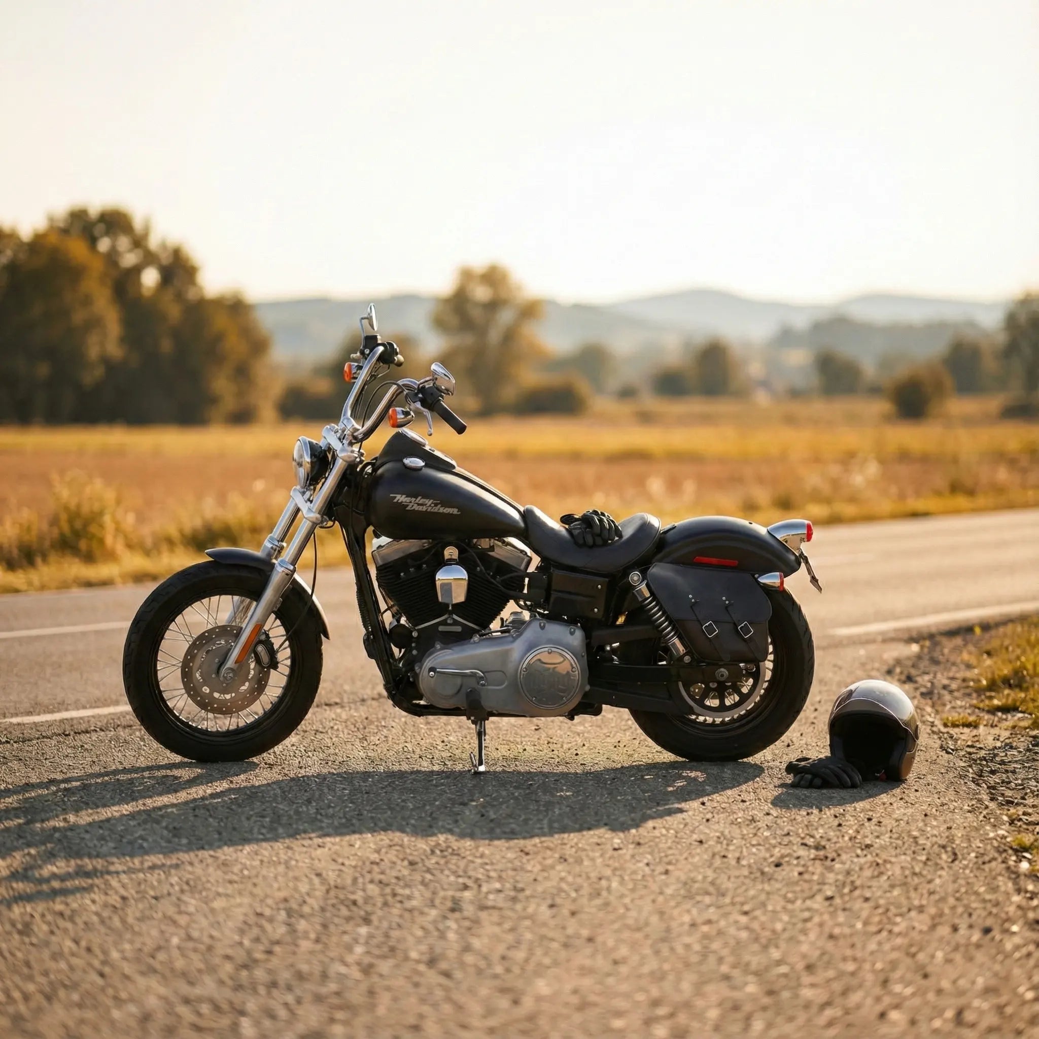 H-D® Dyna Left Side Solo Bag - DL01