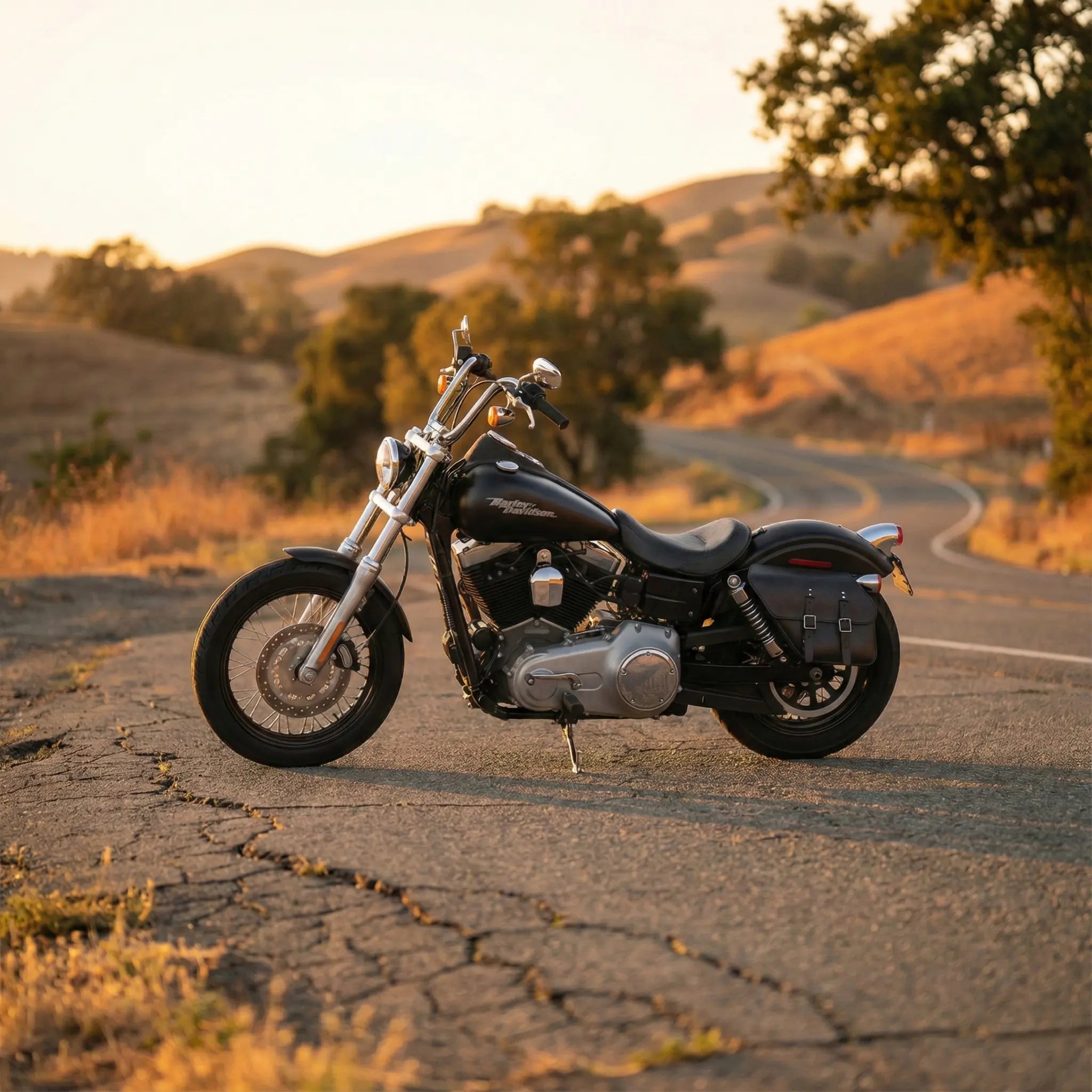 H-D® Dyna Left Side Solo Bag - DL011