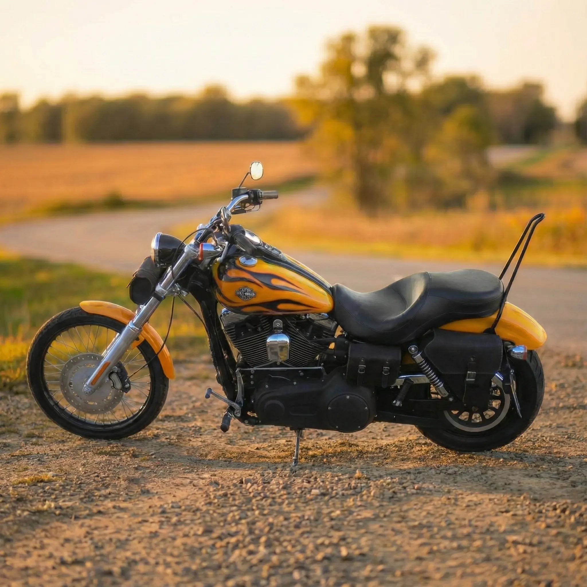 H-D® Dyna Left Side Solo Bag - DL03