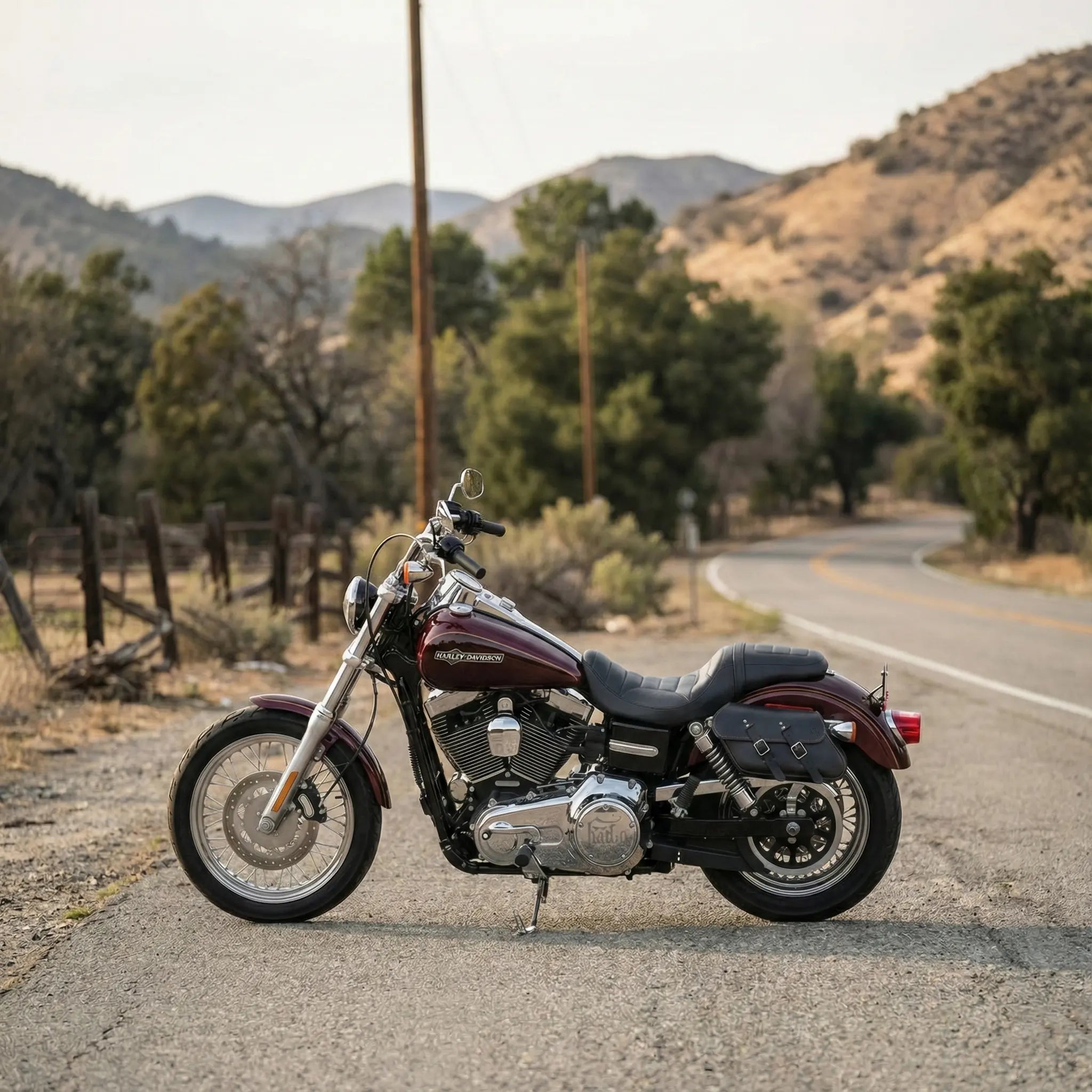 H-D® Dyna Left Side Solo Bag - DL04