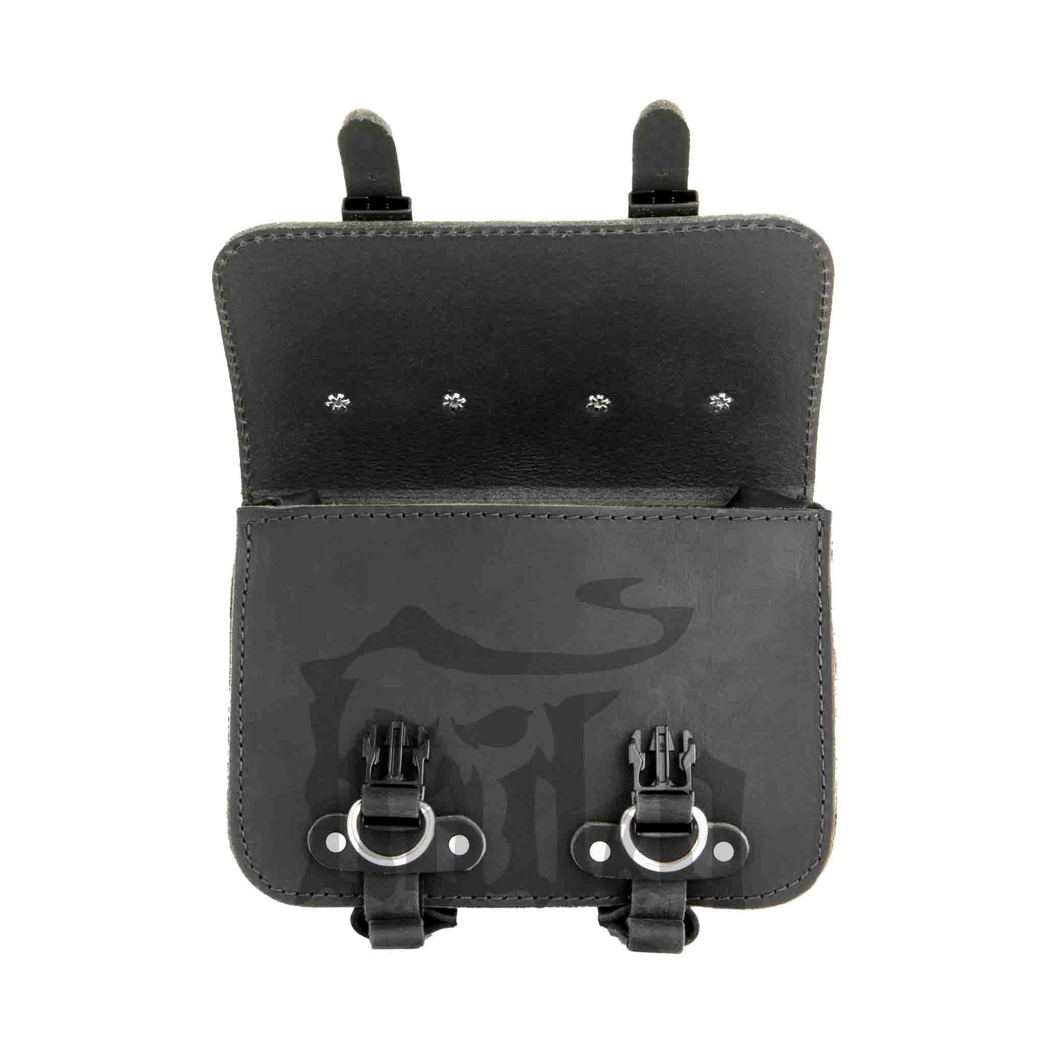 Upgrade your Harley-Davidson® Dyna with the DBB03WC Dyna Expandable Battery Bag. Hand crafted in USA with premium water buffalo leather, waxed canvas and stainless steel hardware. Durable and stylish, it's the perfect fit for your motorcycle.