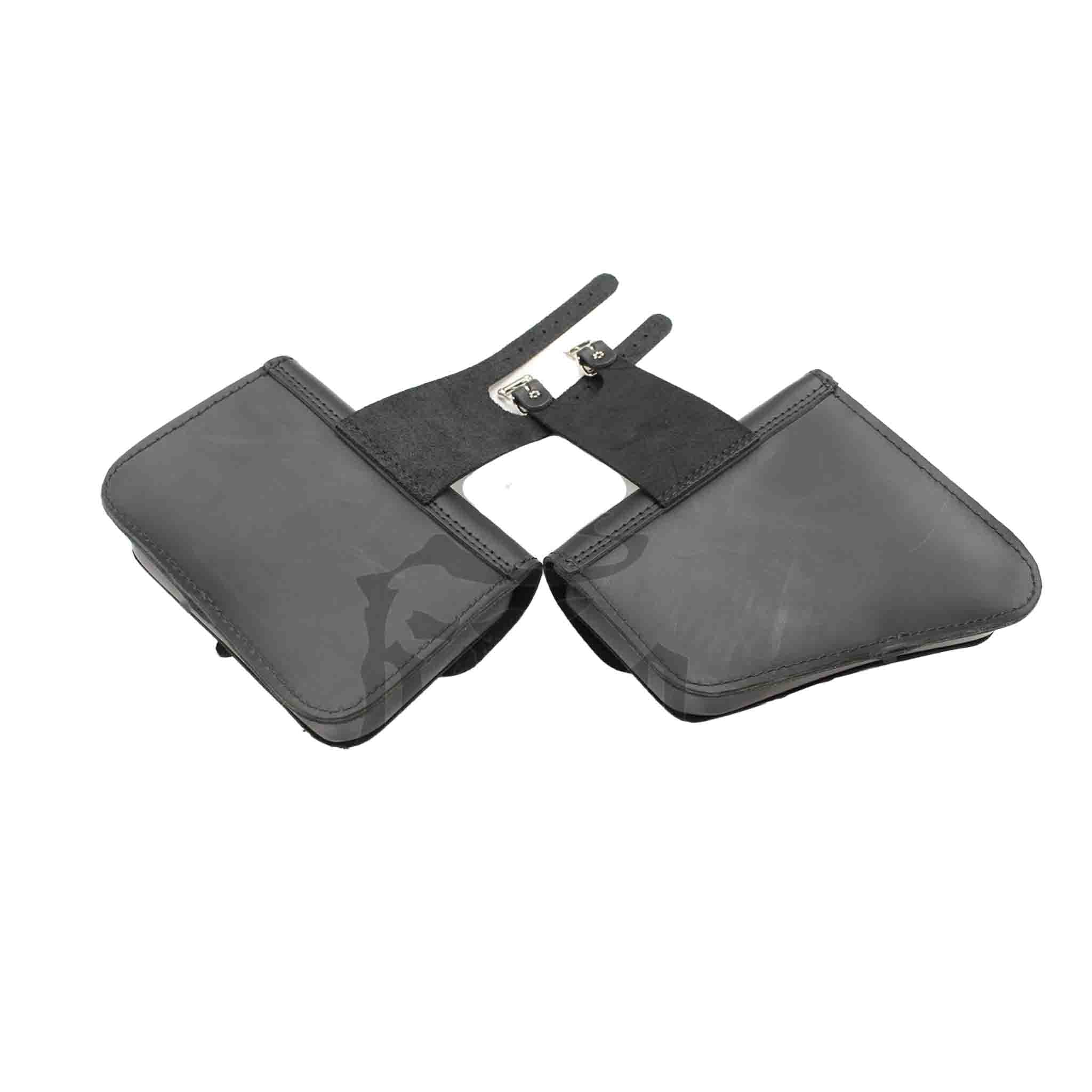 Upgrade your Harley-Davidson® Dyna with the DTU01 Dyna Throw Under Seat Bags. Hand crafted in USA with premium leather and top quality hardware. Durable and stylish, it's the perfect fit for your motorcycle.