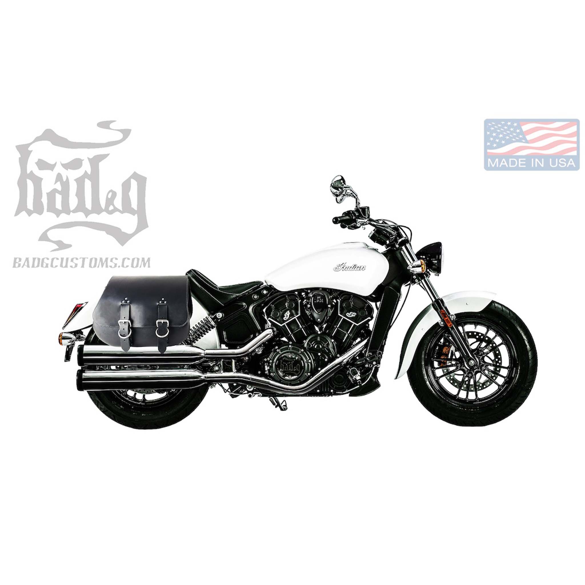 Upgrade your ride with the IS01 Heavy Duty Saddlebags. Hand crafted in USA with premium veg tan steer hide leather and stainless steel hardware. Durable and stylish, they are the perfect fit for your motorcycle.