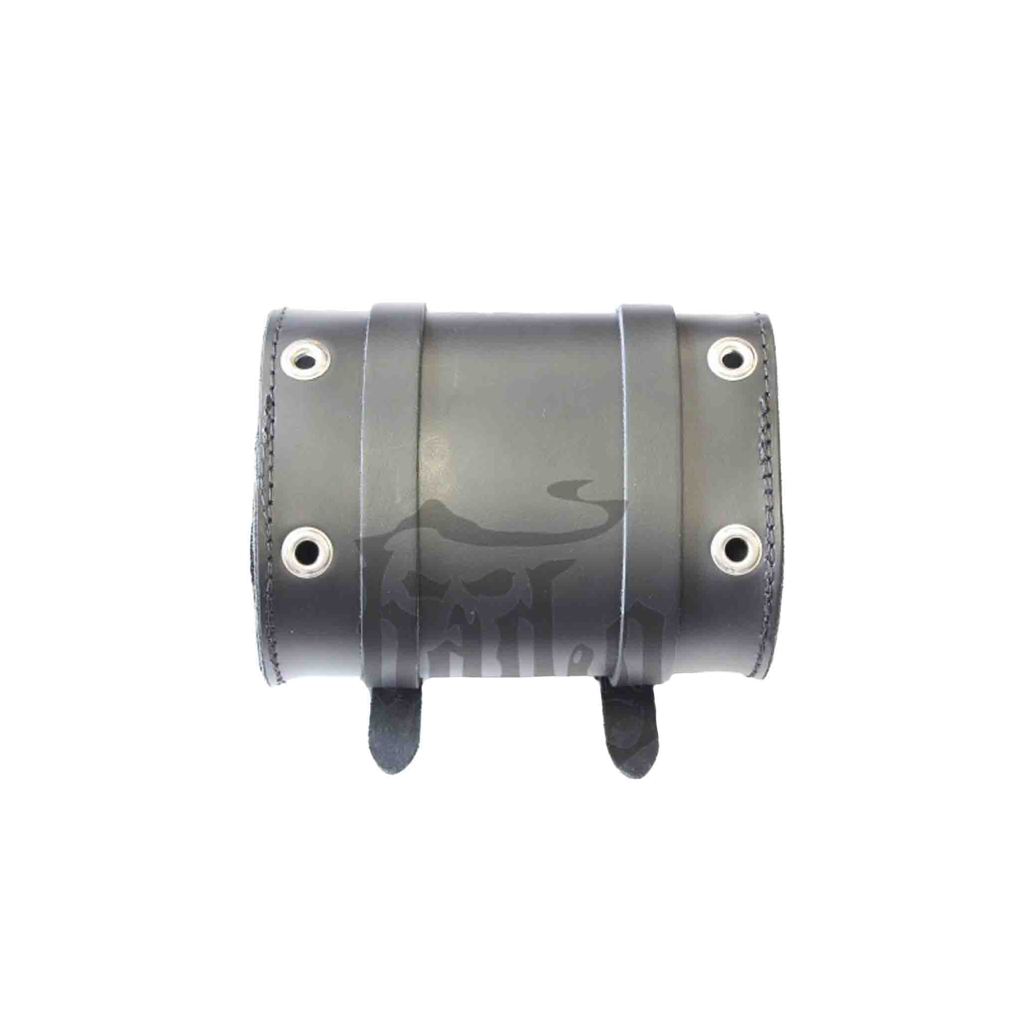 Upgrade your ride with the MT03 side mounted license plate tool bag. Hand crafted in USA with premium leather and top quality hardware. Durable and stylish, it's the perfect fit for your motorcycle.