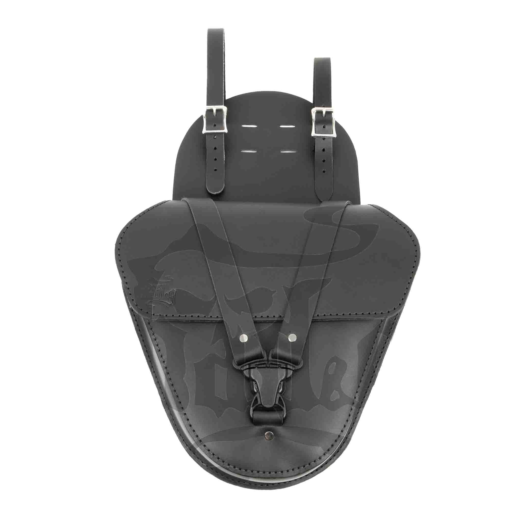 Upgrade your Triumph Bonneville, Street Twin, Street Cup, Thruxton or Scrambler with the TSB04 Side Cover Solo Bag. Hand crafted in USA with premium leather and top quality hardware. Durable and stylish, it's the perfect fit for your motorcycle.
