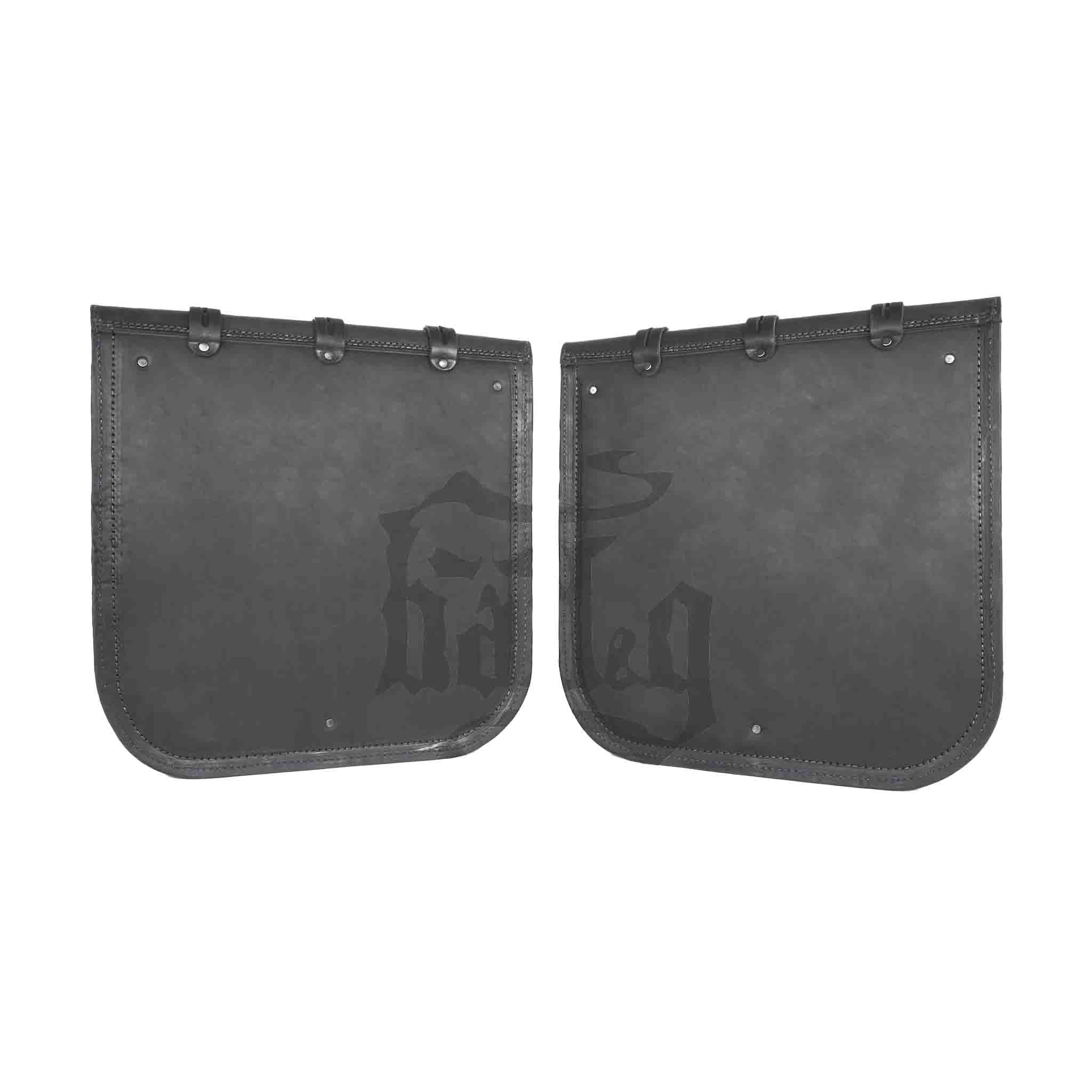 Upgrade your ride with the US01 Heavy Duty Saddlebags. Hand crafted in USA with premium veg tan steer hide leather and stainless steel hardware. Durable and stylish, they are the perfect fit for your motorcycle.