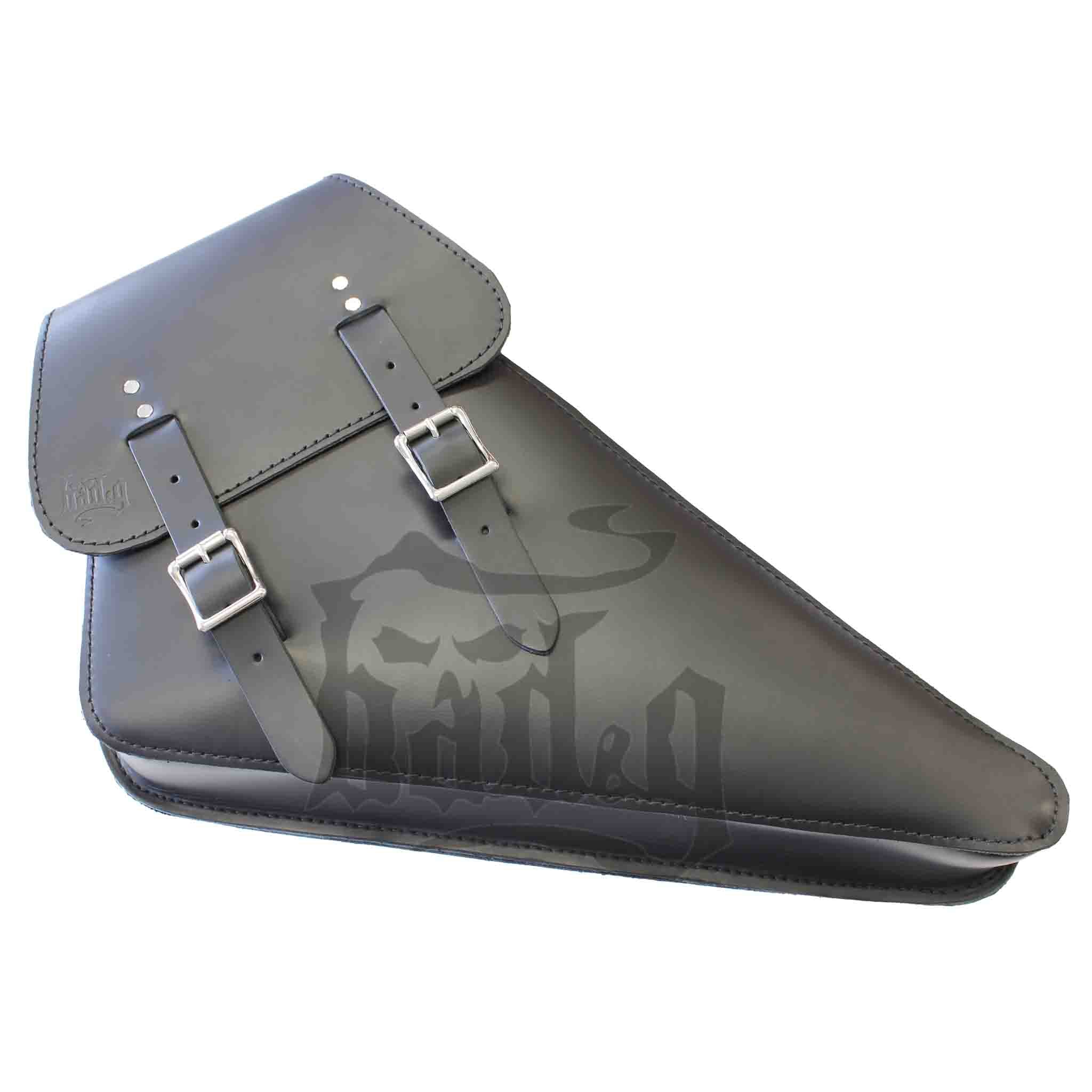 Upgrade your Harley-Davidson® V-Rod® with the VRL04 V-Rod® Left Side Solo Bag. Hand crafted in USA with premium leather and top quality hardware. Durable and stylish, it's the perfect fit for your motorcycle.