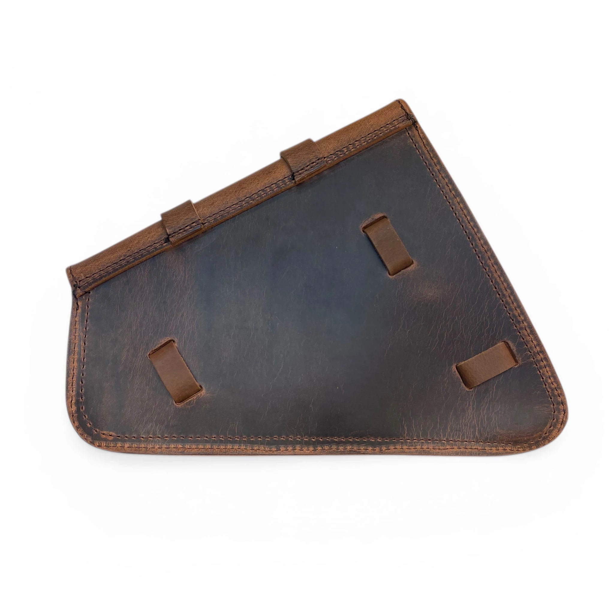 Triumph Bobber Buffalo Leather Saddlebag - TBL03 (Left Side Solo Bag)