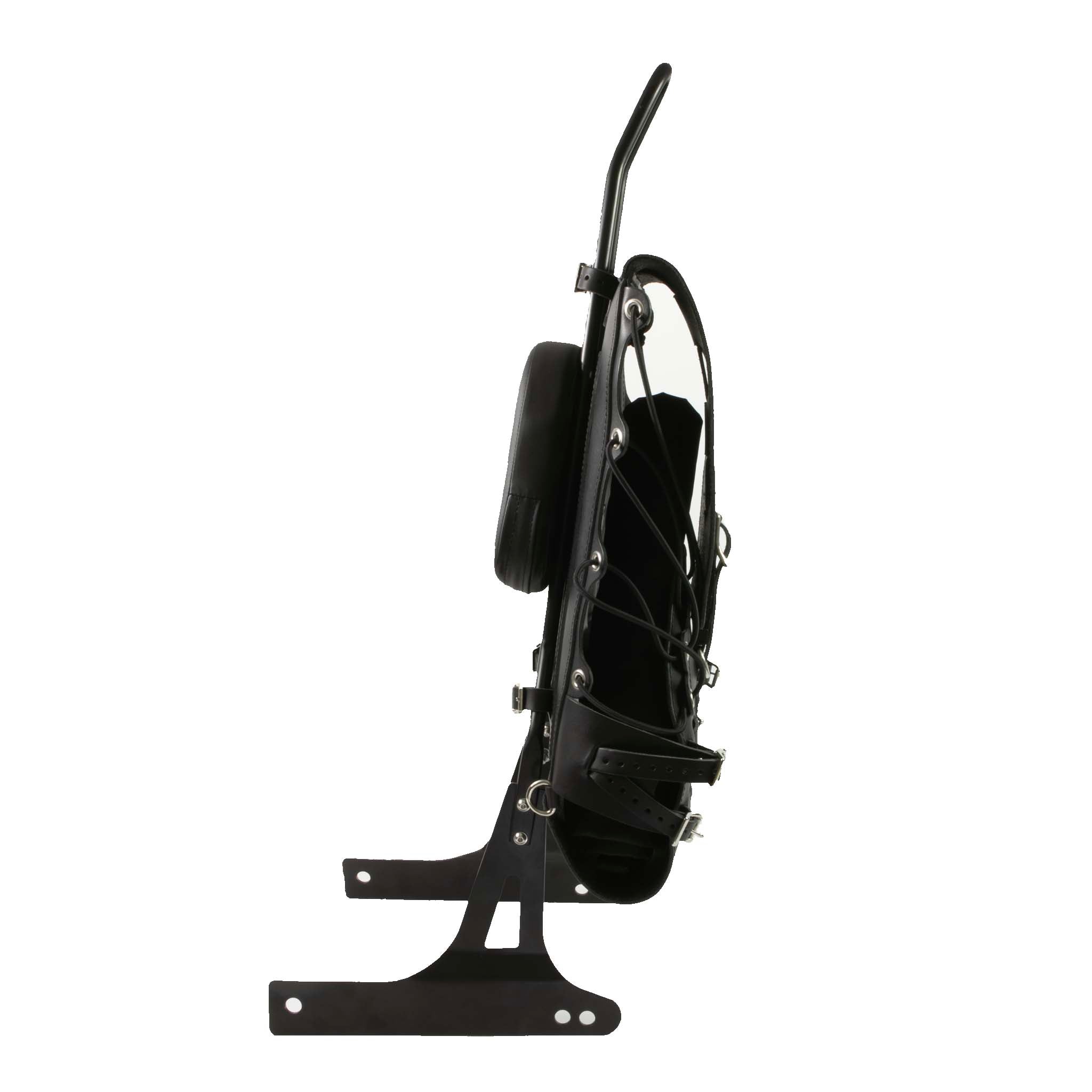 BAD&G Sissy Bar Bag – Leather + Waterproof Dry Bag - USB01